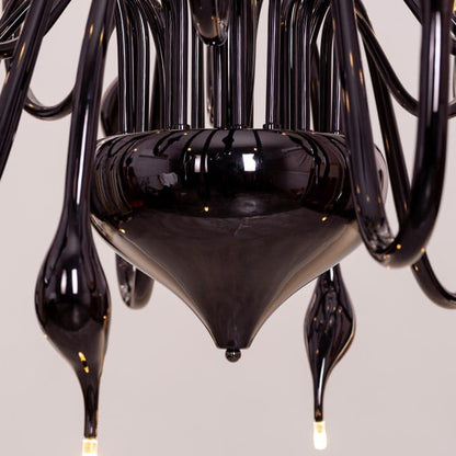 Set The Scene (Black, 3 Color Built-In LED) Chandelier