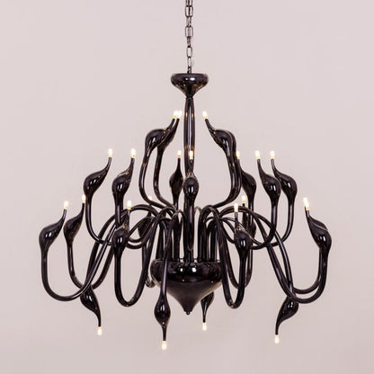 Set The Scene (Black, 3 Color Built-In LED) Chandelier