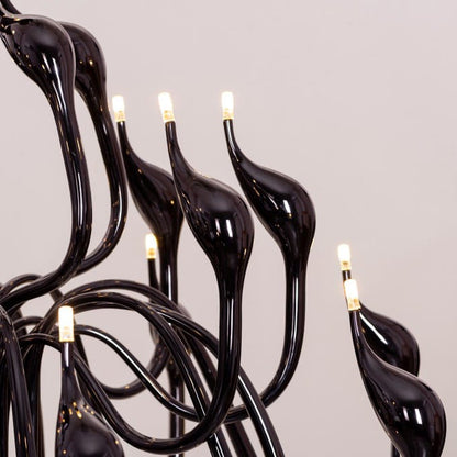 Set The Scene (Black, 3 Color Built-In LED) Chandelier
