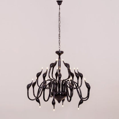 Set The Scene (Black, 3 Color Built-In LED) Chandelier