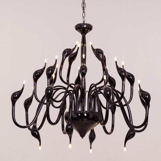 Set The Scene (Black, 3 Color Built-In LED) Chandelier
