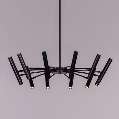 Set The Scene (Black, 3 Color Built-In LED) Chandelier