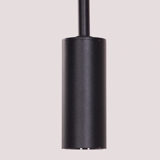 Ring On It (Black) 3 Color LED Chandelier