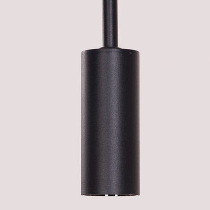 Ring On It (Black) 3 Color LED Chandelier