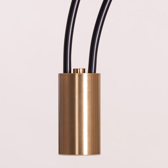 New Season (Black, Gold, Built-In LED) Pendant Light