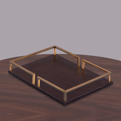 Hand's On Rectangle Tray Decor