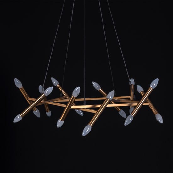 Fairytale Wedding (Medium, Gold) Chandelier