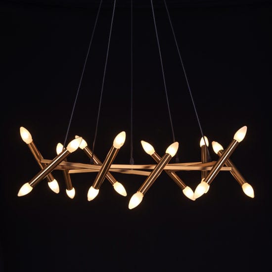 Fairytale Wedding (Medium, Gold) Chandelier