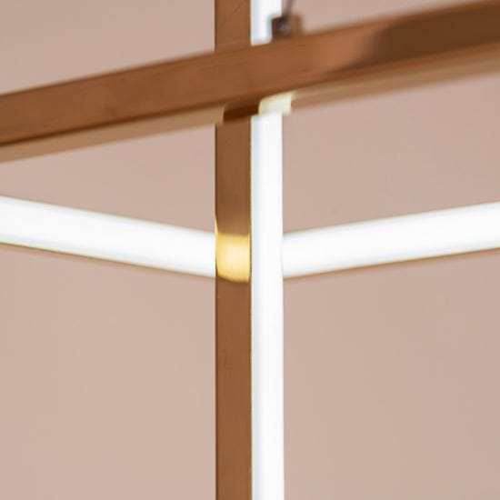 Magical Memory (Medium, Gold, Dimmable LED with Remote Control) Chandelier