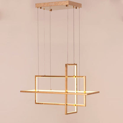 Magical Memory (Medium, Gold, Dimmable LED with Remote Control) Chandelier