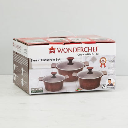 SIENNA Textured Casserole Set - 3 Pcs.