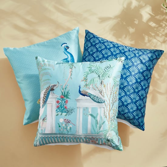 Corsica Bela Muster Set of 3 Printed Cushion Covers - 40x40cm