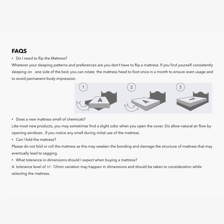 Restomax Pro 8-Inches Bonnel Spring King Mattress, 180x195cm - Beige