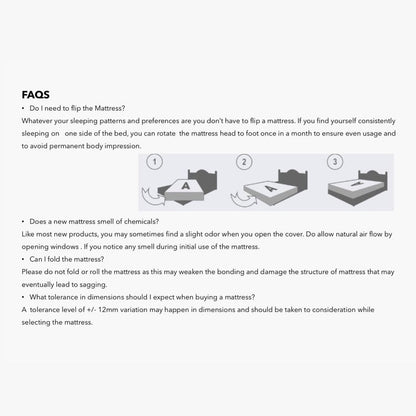 Restomax Pro 8-Inches Bonnel Spring King Mattress, 180x195cm - Beige