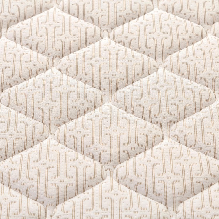 Restomax Pro 8-Inches Bonnel Spring King Mattress, 180x195cm - Beige