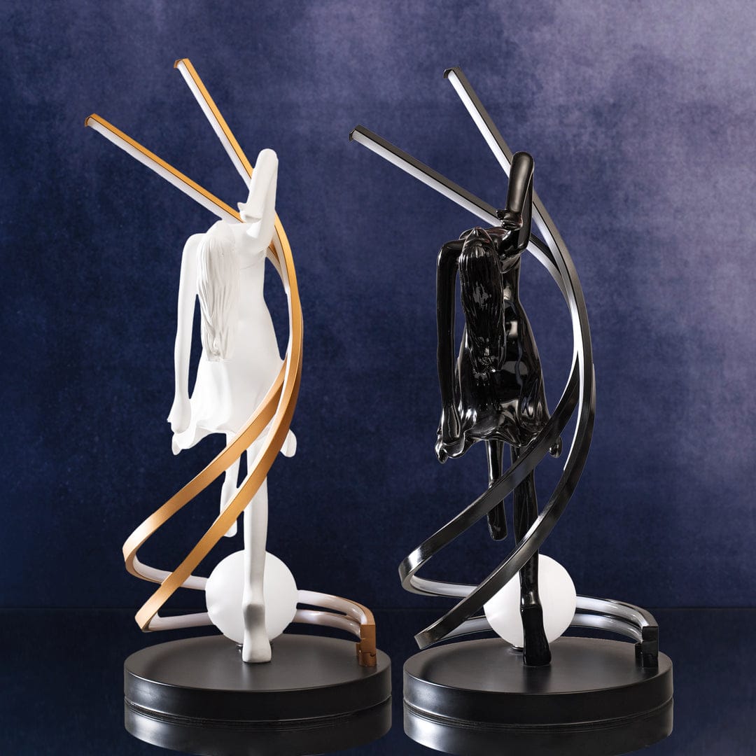 dancing girl decor lamp