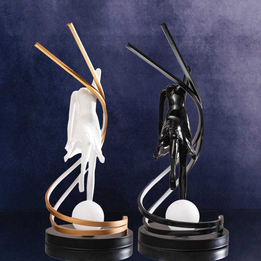dancing girl decor lamp