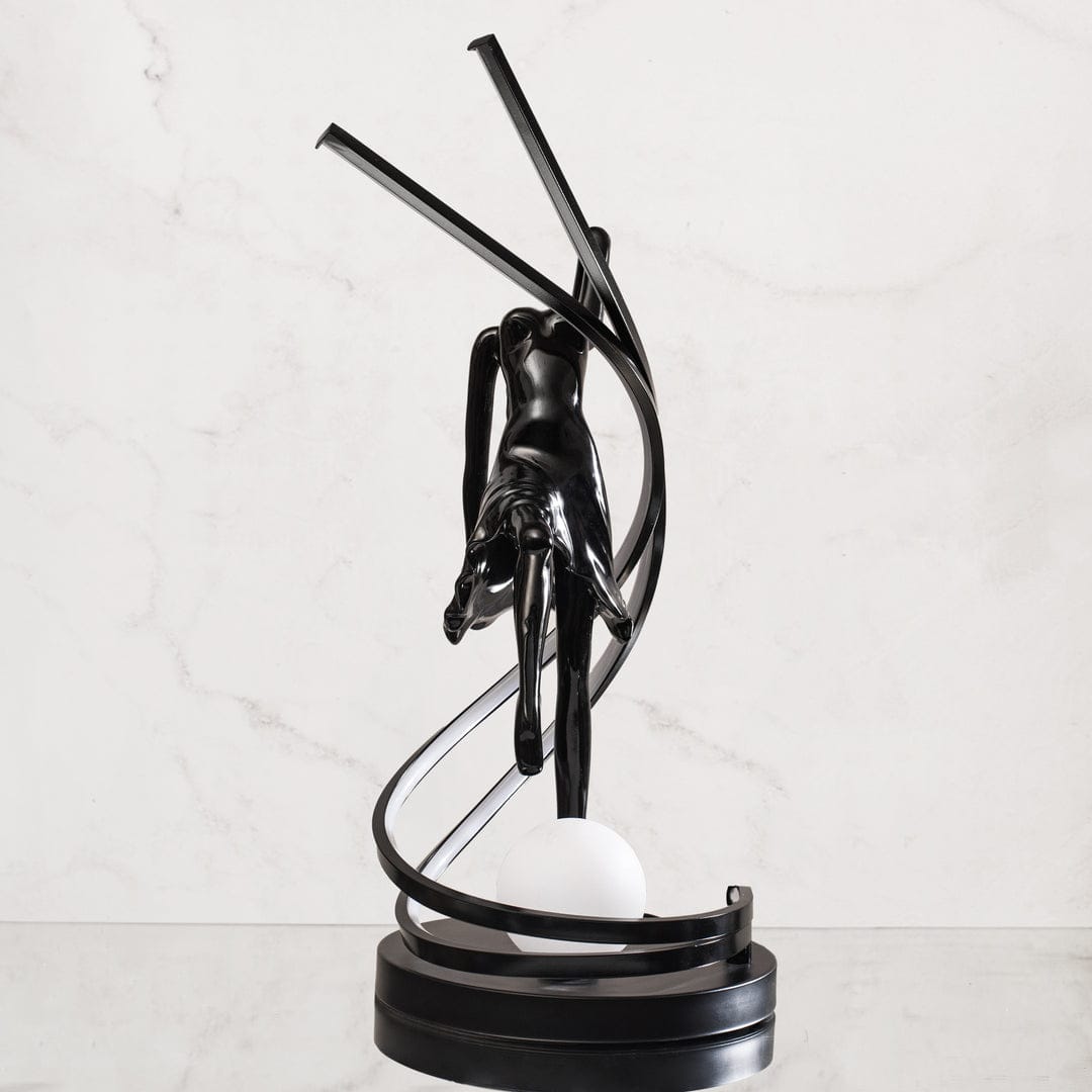 dancing girl decor lamp