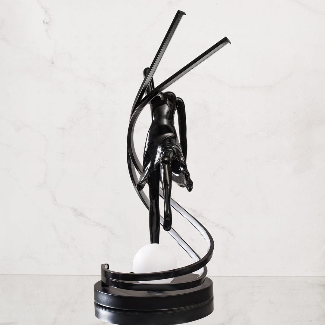 dancing girl decor lamp