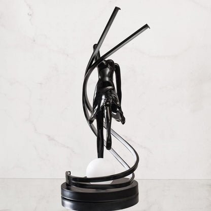 dancing girl decor lamp