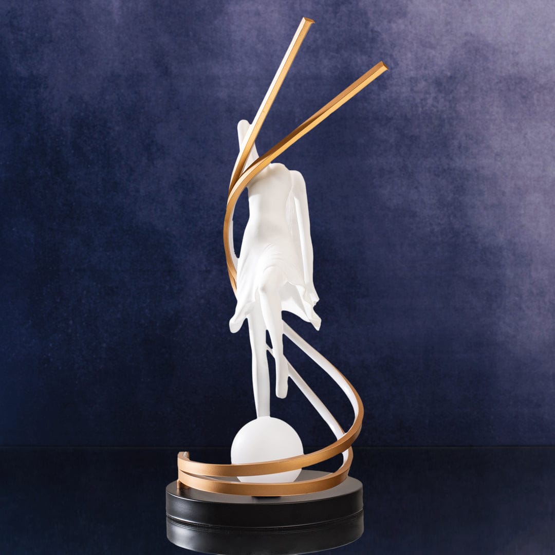 dancing girl decor lamp