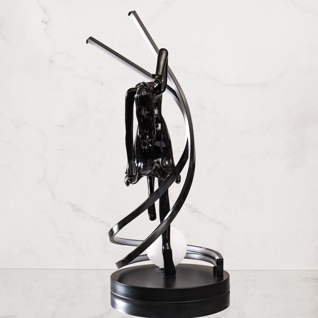 dancing girl decor lamp