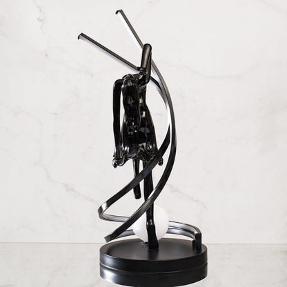 dancing girl decor lamp