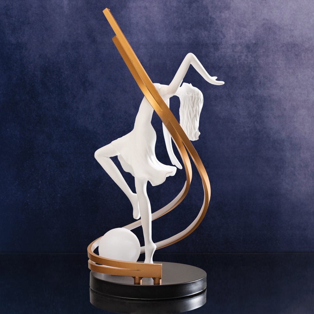 dancing girl decor lamp
