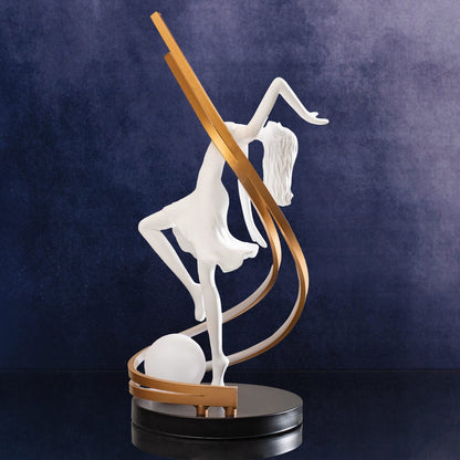 dancing girl decor lamp