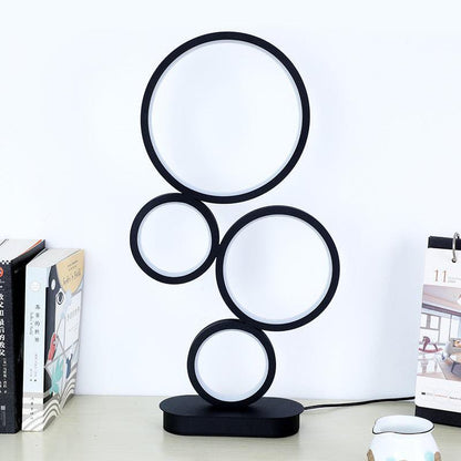 modern round led lamp