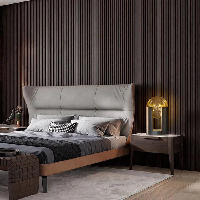 modern glass led table lamp