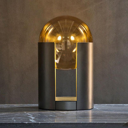 modern glass led table lamp
