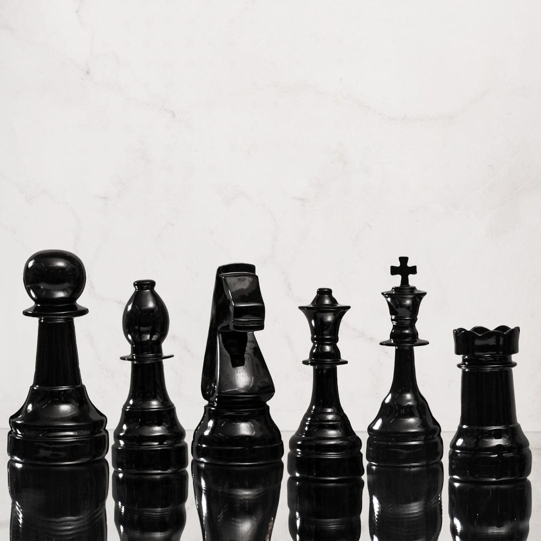 majestic chess masters collection - set of 6