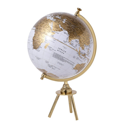 Columbus Tripod Large Gold Globe