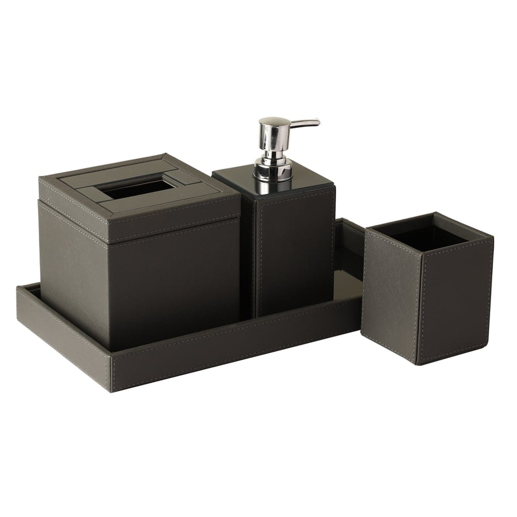 Florence Grey Bathroom Set