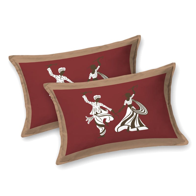 Folk Tribute Bedsheet - Brown
