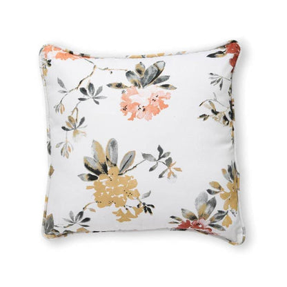 Floral Plush Cushion Cover - Set Of Two