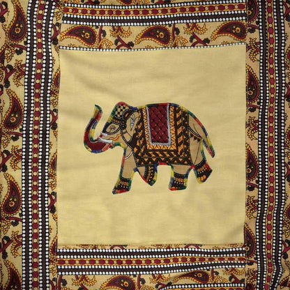 Traditionally Tuskan Cushion Cover (Cream) - Set Of Five