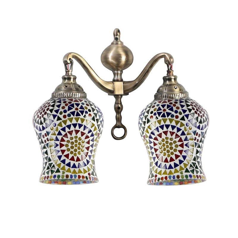 Elysian Metal Mosaic Wall Lamp
