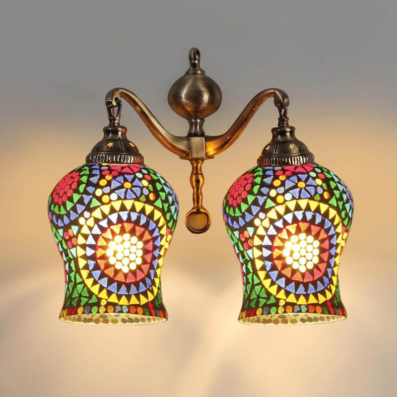 Elysian Metal Mosaic Wall Lamp