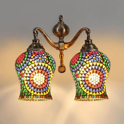 Elysian Metal Mosaic Wall Lamp
