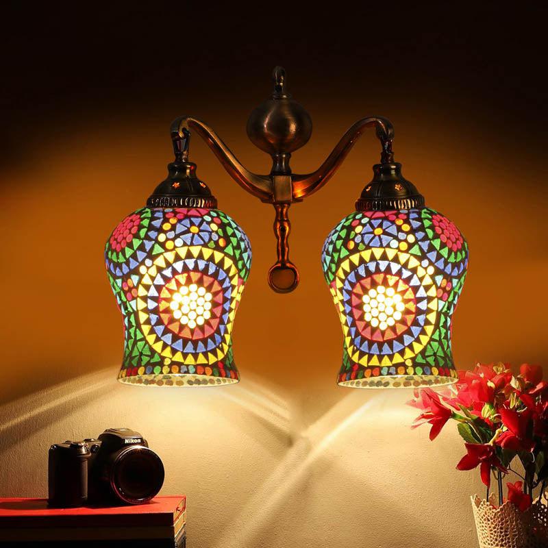 Elysian Metal Mosaic Wall Lamp