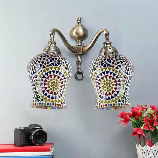 Elysian Metal Mosaic Wall Lamp