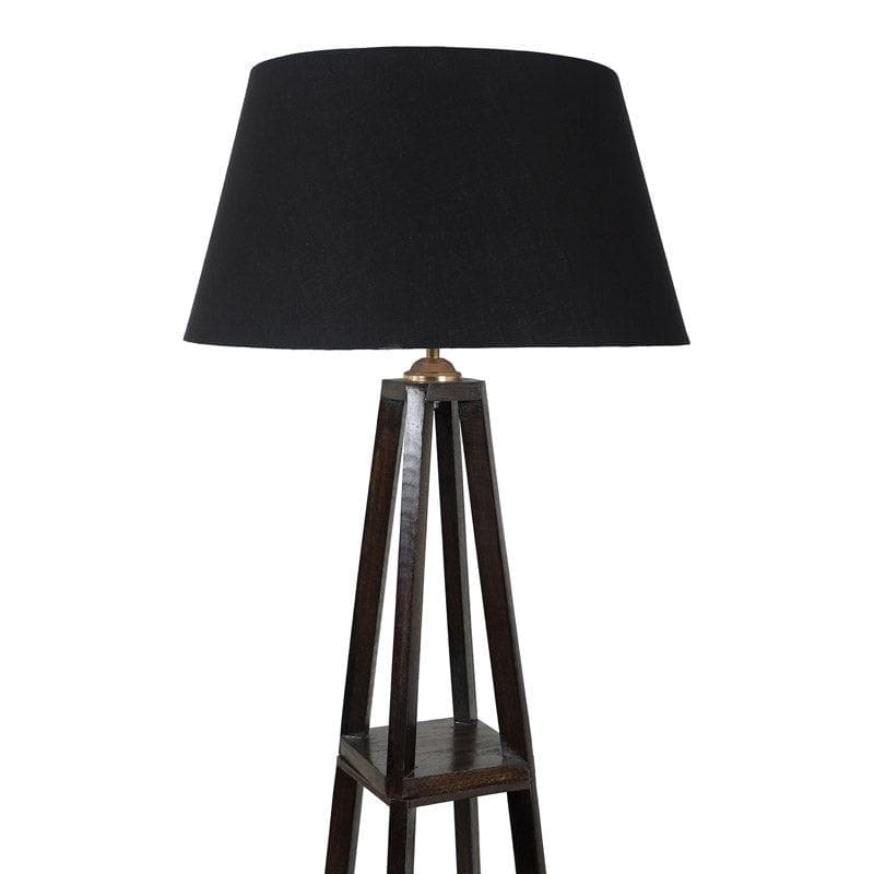 Seasa Wistera Floor Lamp With Shelf - Black