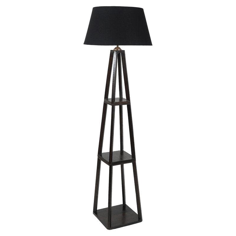 Seasa Wistera Floor Lamp With Shelf - Black