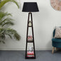 Seasa Wistera Floor Lamp With Shelf - Black