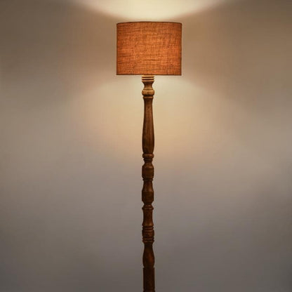 Classic Chic Vintage Stand Floor Lamp - Brown