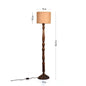 Classic Chic Vintage Stand Floor Lamp - Brown