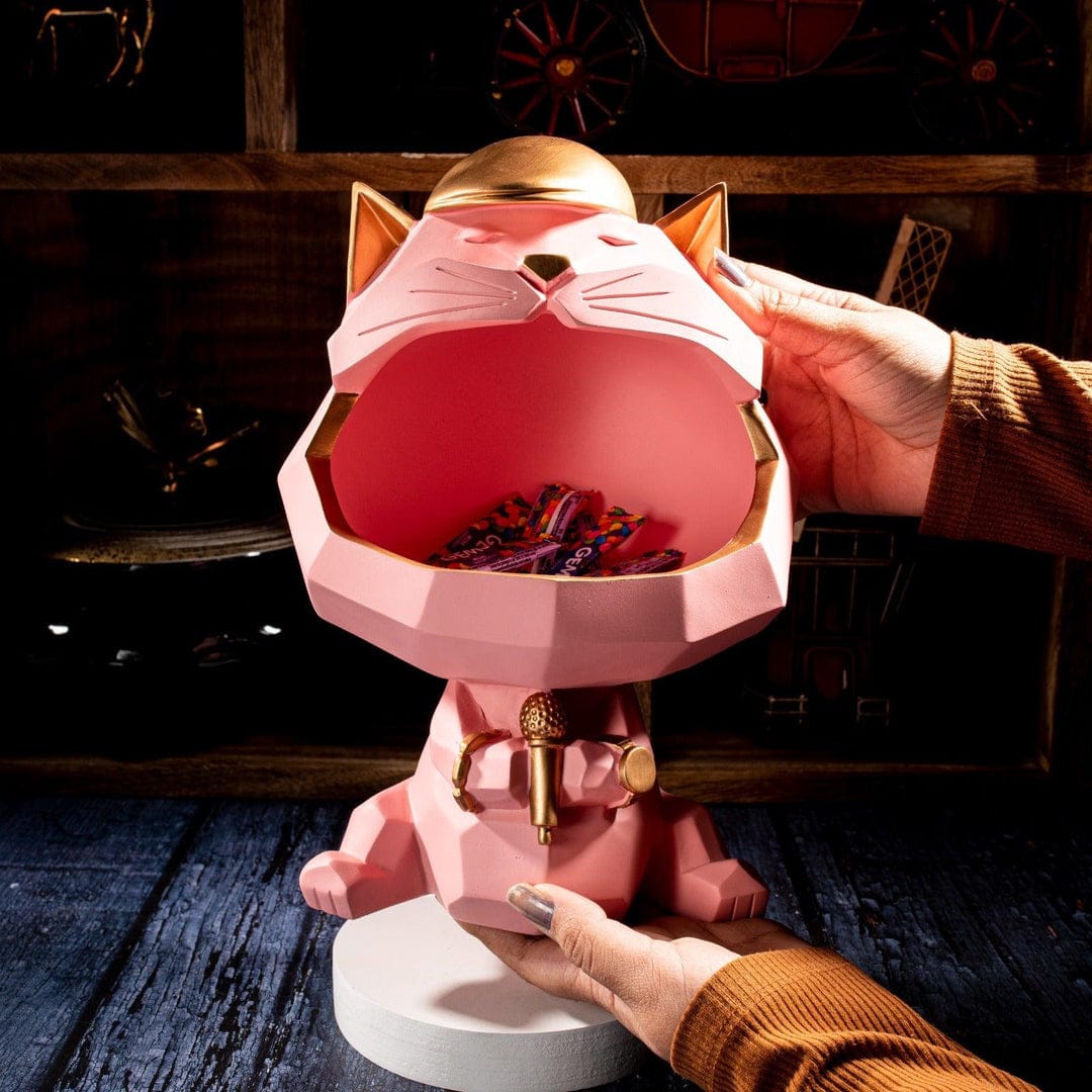 cat storage decor