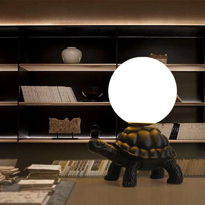 glow shell turtle decor lamp
